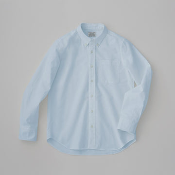 【THE】 SHIRTS Botanical dye LIGHT BLUE