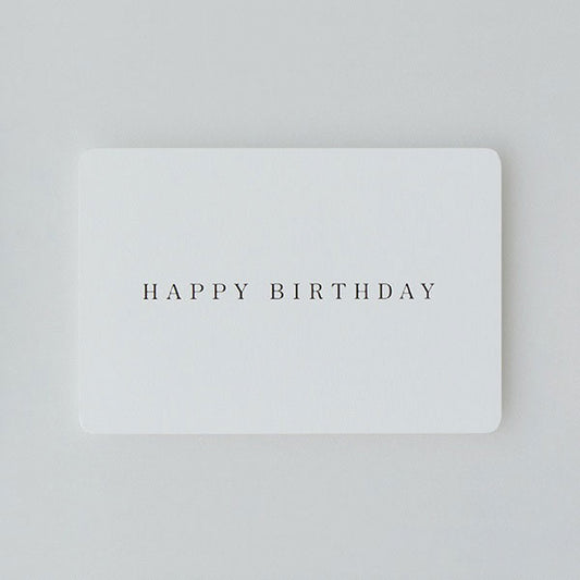 【THE】 POST CARD『HAPPY BIRTH DAY』