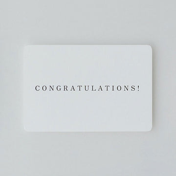 【THE】 POST CARD『CONGRATULATIONS!』
