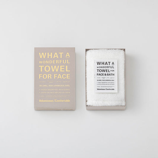 【THE】 FACE TOWEL SOFT