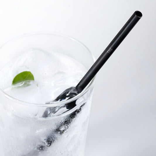 【THE】 STRAW BLACK 1本