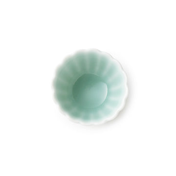 【鍋島虎仙窯】鍋島青磁 菊豆鉢