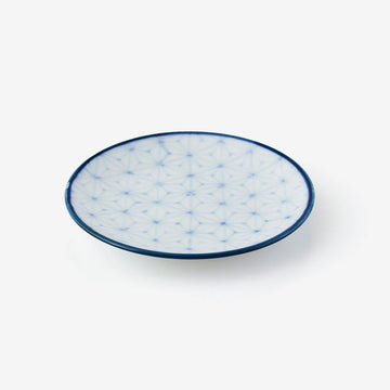 【mg&gk】ぼうろとほうじ茶の器 小皿 麻の葉