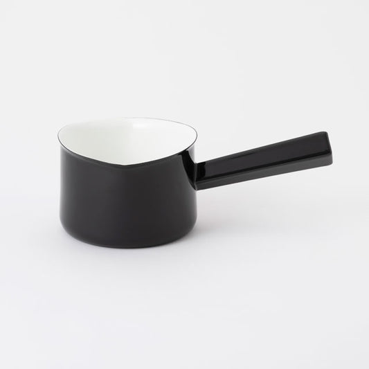 【野田琺瑯】「IH使用可」NOMAKU(ノマク) ミルクパン14cm ブラック