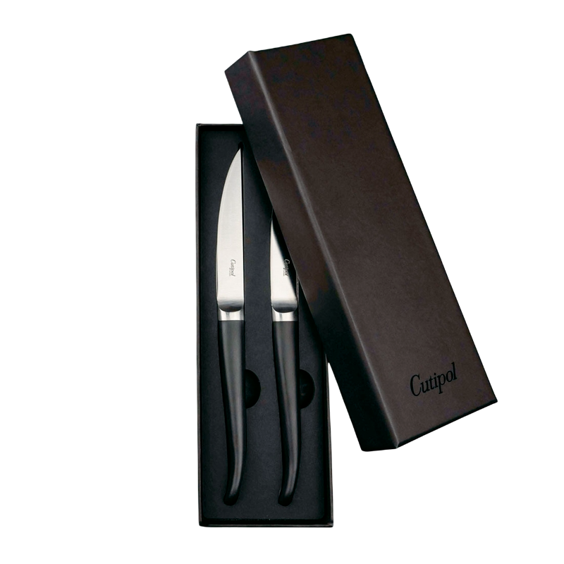 クチポール】リブ ステーキナイフ2本セット ギフトボックス入 – FutariGIFT