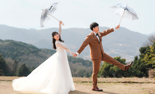 【めおと】Fu-fu傘をプレゼントされたS様ご夫婦