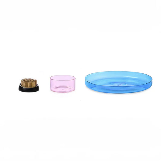 【イッケンドルフ】ケンザン セット（ライトブルー/ライトピンク/花留め）