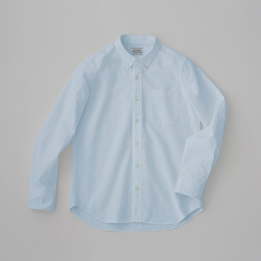 【THE】 SHIRTS Botanical dye LIGHT BLUE