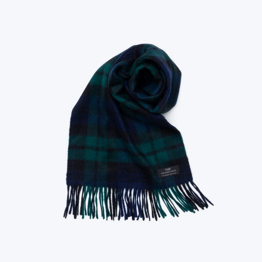【THE】 MUFFLER BLACK WATCH NAVY