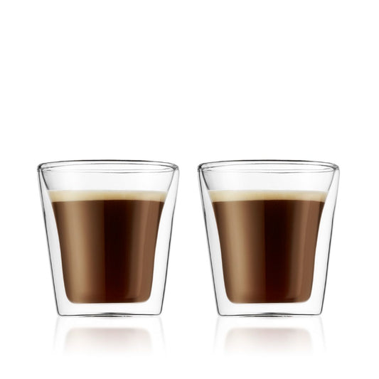 【bodum】BODUM CANTEEN ダブルウォールグラス 0.1L（2個セット）