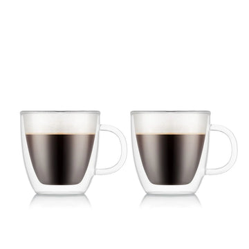 【bodum】BISTRO ダブルウォールマグ 0.15L（2個セット）