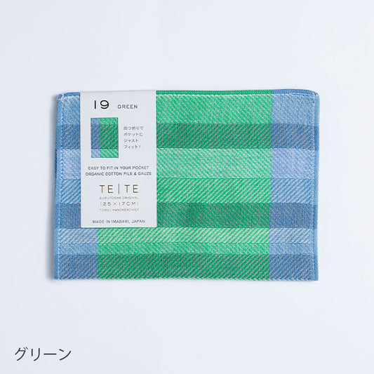 【水布人舎】TE│TE TWILL GAUZE BICOLOR