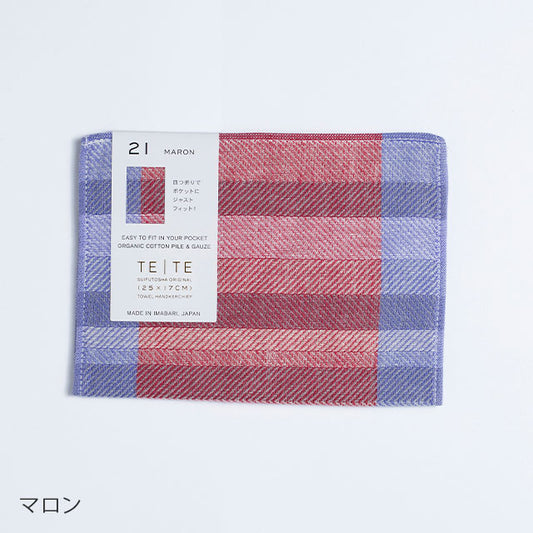 【水布人舎】TE│TE TWILL GAUZE BICOLOR
