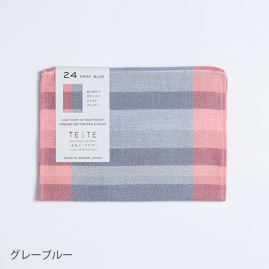 【水布人舎】TE│TE TWILL GAUZE BICOLOR
