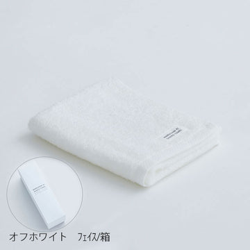 【MARUSHIN by SHINTO TOWEL】ユキネサラシ　フェイスタオル　箱入り