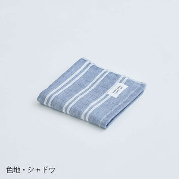 【MARUSHIN by SHINTO TOWEL】シマ　ハンドタオル　色地