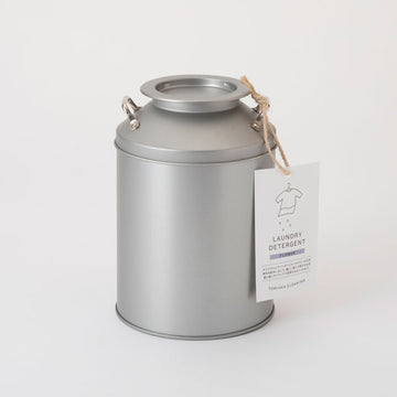 【とみおかクリーニング】洗濯洗剤フラワー ミルク缶入り 800g 天然香料配合