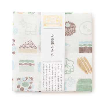 【中川政七商店】かや織ふきん　和菓子　夏