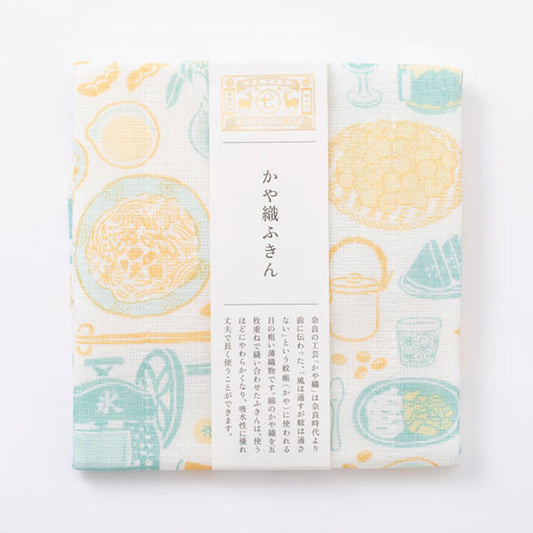 【中川政七商店】かや織ふきん　夏の暮らし