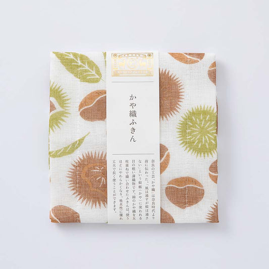【中川政七商店】かや織ふきん　いがぐり