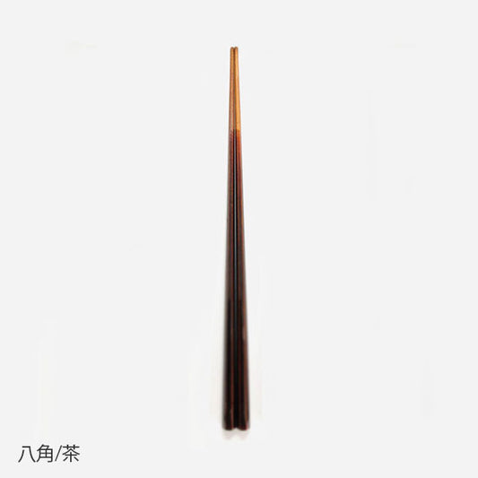 【hashi-coo】one decade　八角〈細身研ぎ／食洗機対応漆〉24cm