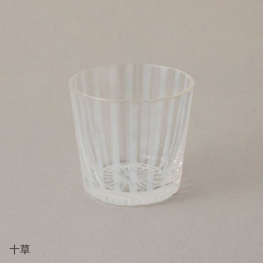 【廣田硝子】大正浪漫硝子　そば猪口