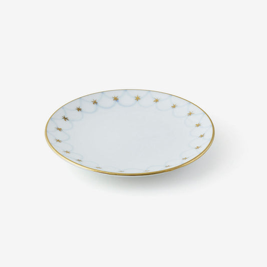 【mg&gk】ぼうろとほうじ茶の器　小皿　波