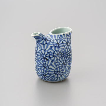 【渓山窯】染付蛸唐草注器（S）