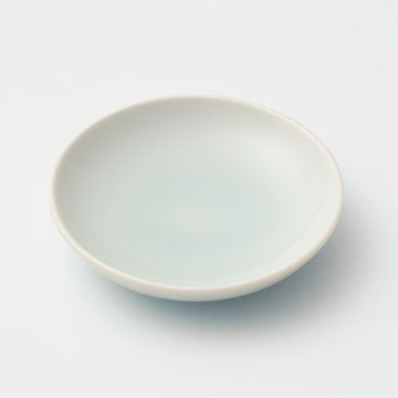【鍋島虎仙窯】青白磁豆皿　水　＃入荷予定 10月末 ごろ
