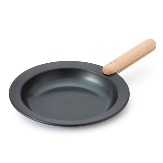 【FUJITA KINZOKU】「IH使用可」 FRYING PAN JIU　Lサイズ/ハンドル　ブナ（ビーチ）セット
