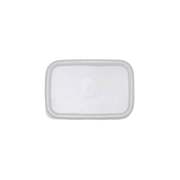 【野田琺瑯】White Series レクタングル深型S用シール蓋　半透明