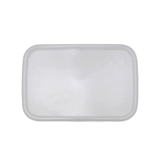 【野田琺瑯】White Series レクタングル深型L用シール蓋　半透明