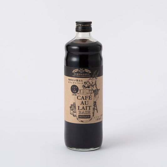 【奈良藤枝珈琲焙煎所】カフェオレベース 600ml　無糖