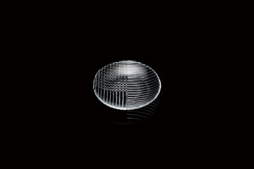 【廣田硝子】手塩皿　透明　2211N