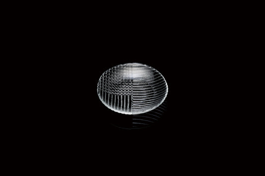 【廣田硝子】手塩皿　透明　2211N