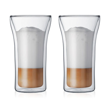 【bodum】ASSAM ダブルウォールグラス 0.4L（2個セット）