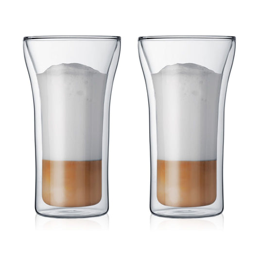 【bodum】ASSAM ダブルウォールグラス 0.4L（2個セット）