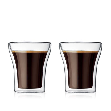 【bodum】ASSAM ダブルウォールグラス 0.2L（2個セット）