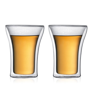 【bodum】ASSAM ダブルウォールグラス 0.25L（2個セット）