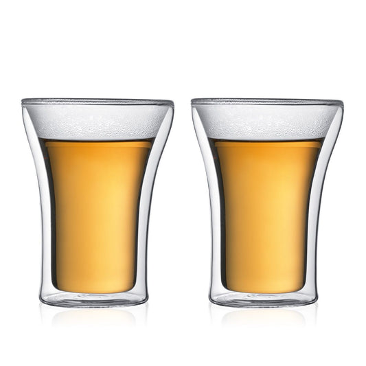 【bodum】ASSAM ダブルウォールグラス 0.25L（2個セット）