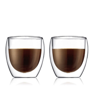【bodum】PAVINA® ダブルウォールグラス 0.25L（2個セット）