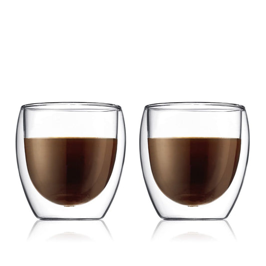 【bodum】PAVINA® ダブルウォールグラス 0.25L（2個セット）