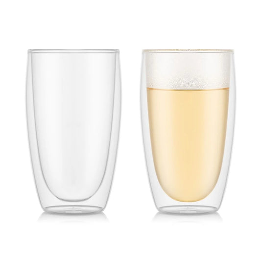 【bodum】PAVINA® ダブルウォールグラス 0.45L（2個セット）