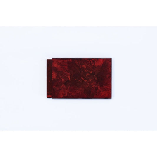 【FOR】名刺入れ METAL CASE RED BRASS レッド