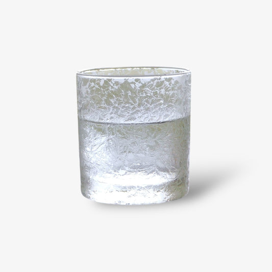 【結霜月華】福　フリーグラス　桐箱　250ml