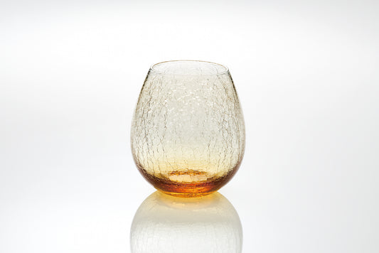 【廣田硝子】karai 貫入　アンバー　KARA-23