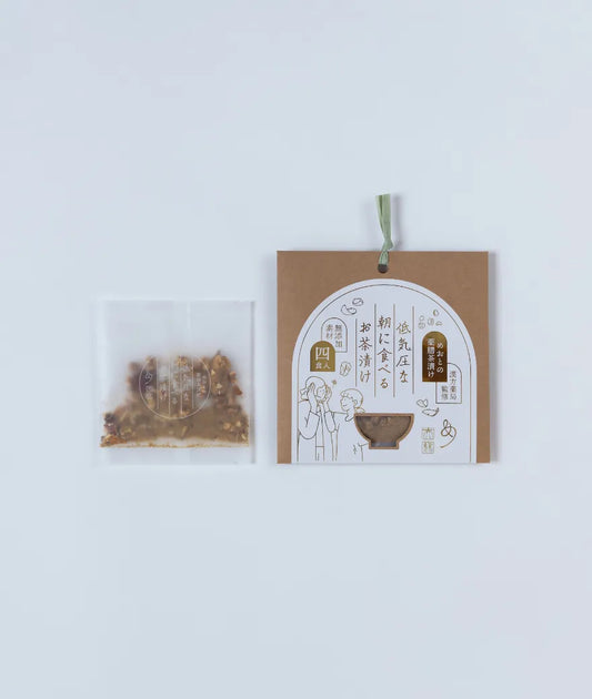 【めおと】薬膳茶漬け 低気圧な朝に食べるお茶漬け