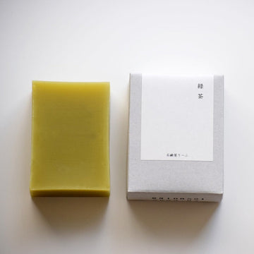 【石鹸屋りーふ】緑茶の石鹸 りーふせっけんRM ベーシックシリーズ
