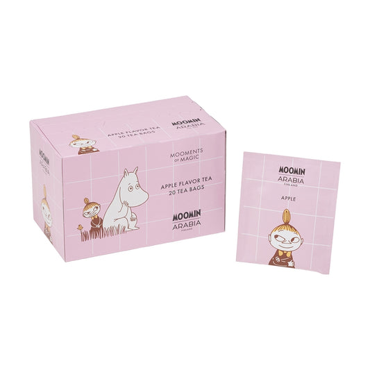 【MOOMIN ARABIA】ムーミン アラビア フレーバーティーバッグ アップル ピーチ マスカット アールグレイ 20枚