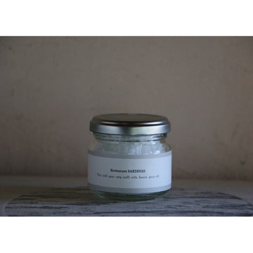 【Restaurant Sardinas】レモングラスオイルに良く合うフレーク塩